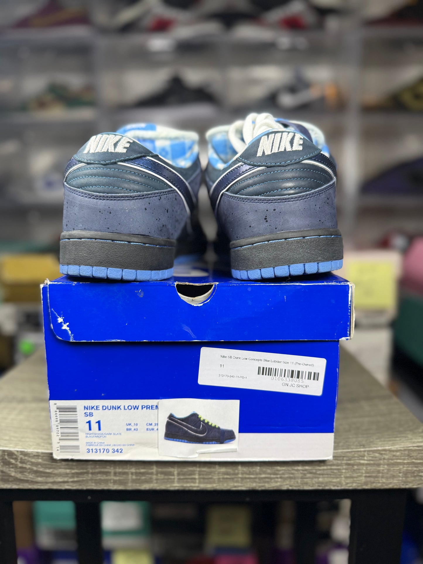 Nike dunk sb blue lobster sz 11