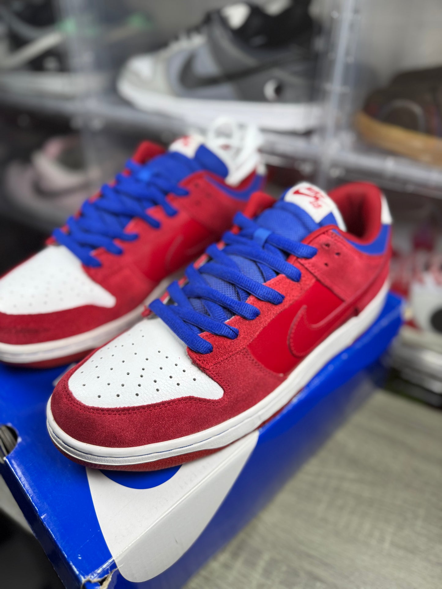 Nike dunk sb low Superman sz 12