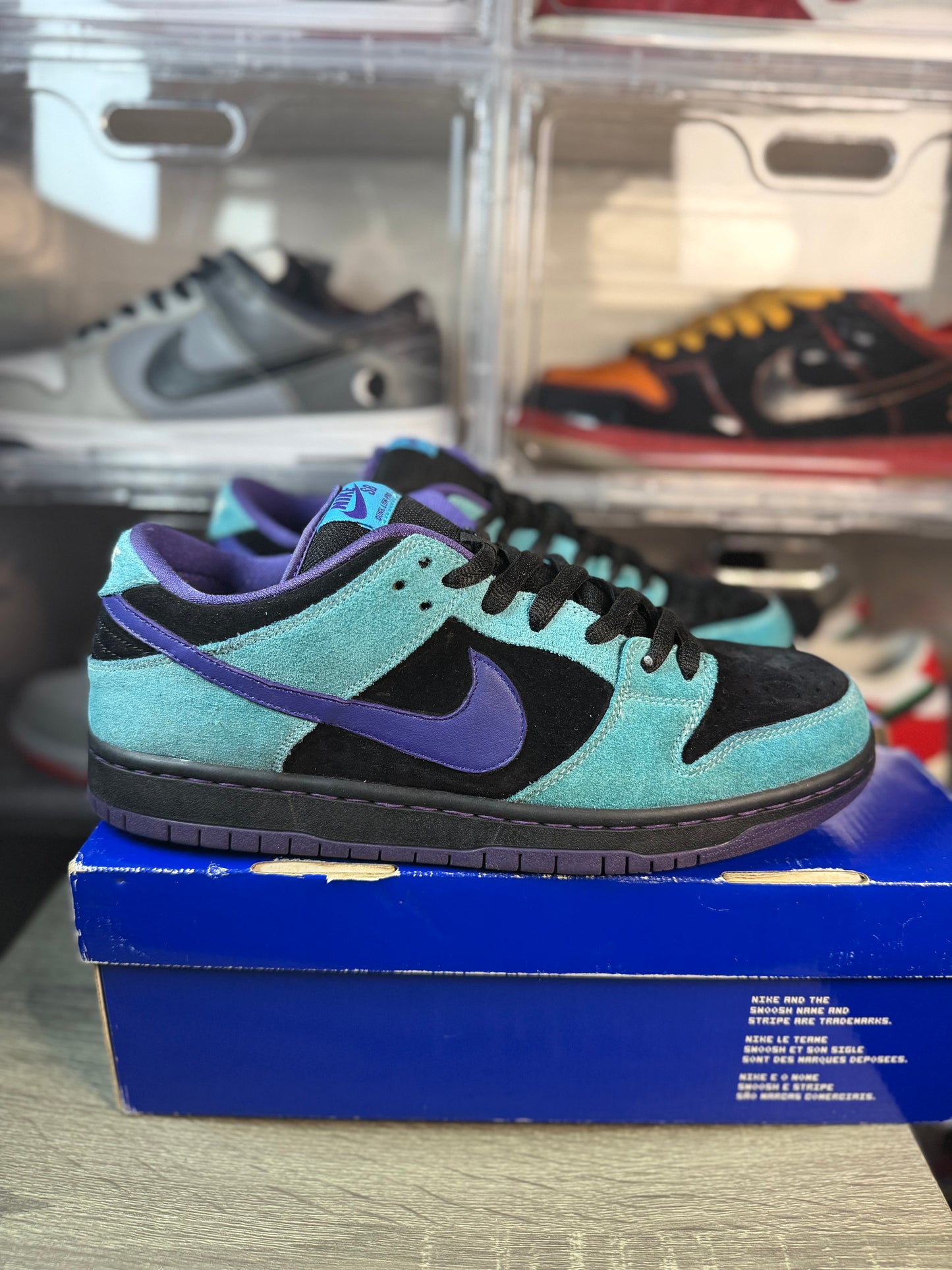 Nike dunk sb Skeletor sz 11