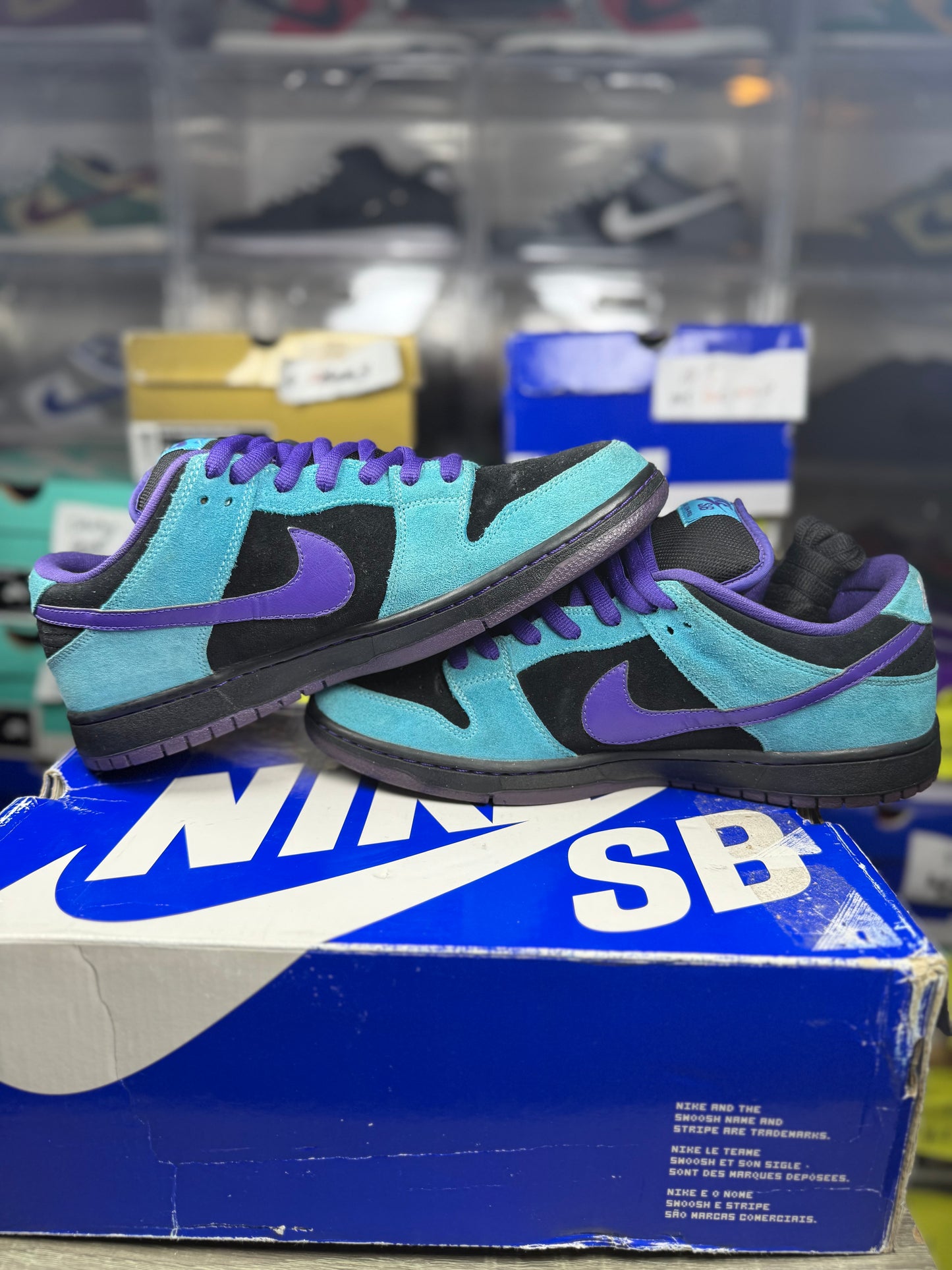 Nike dunk sb Skeletor sz 11