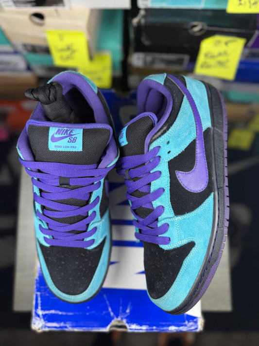 Nike dunk sb Skeletor sz 11