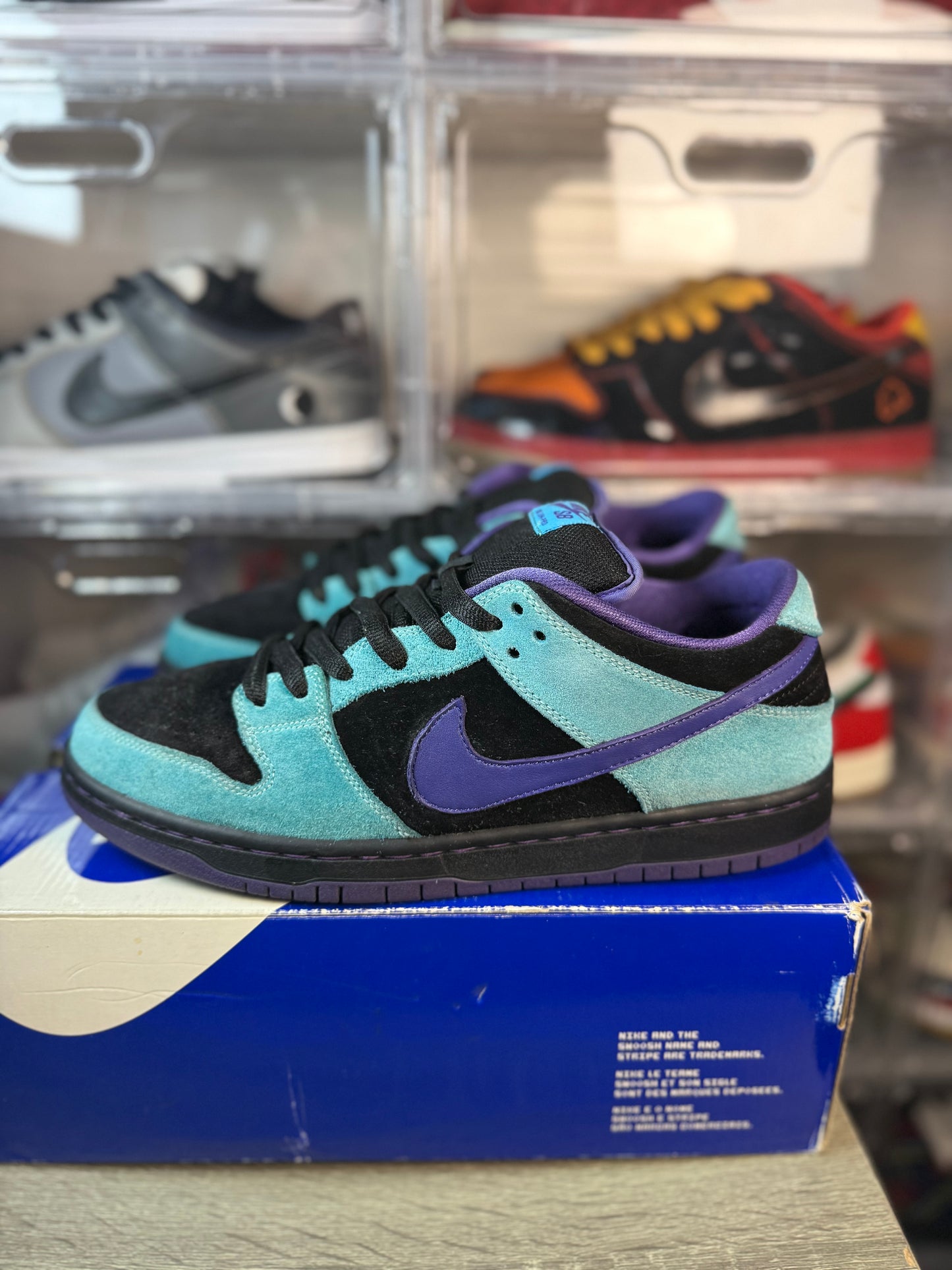Nike dunk sb Skeletor sz 11