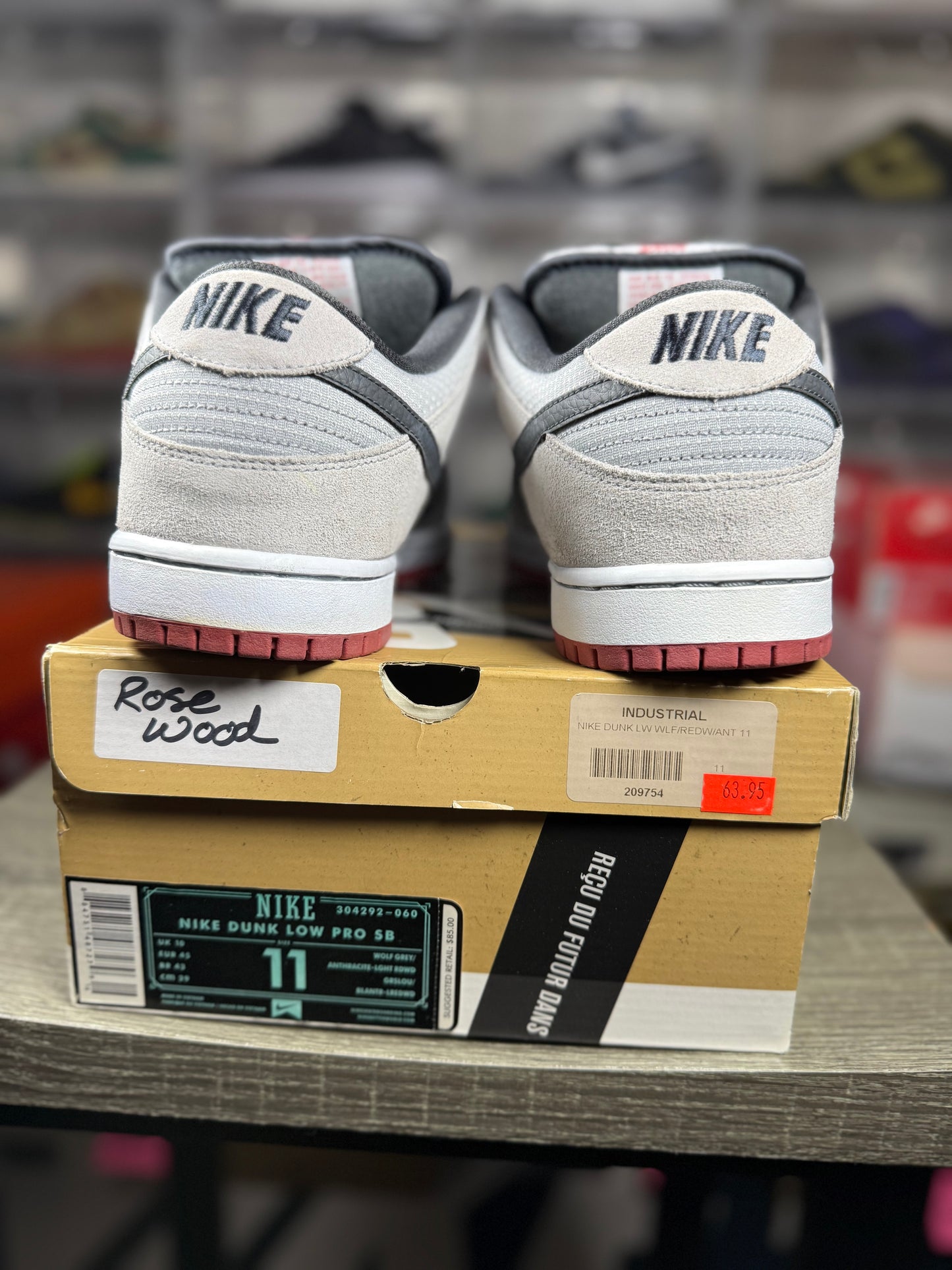 Nike dunk sb rosewood