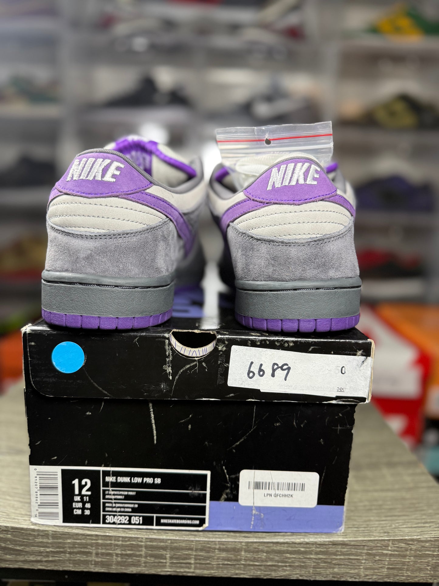 Nike dunk SB purple pigeon sz 12