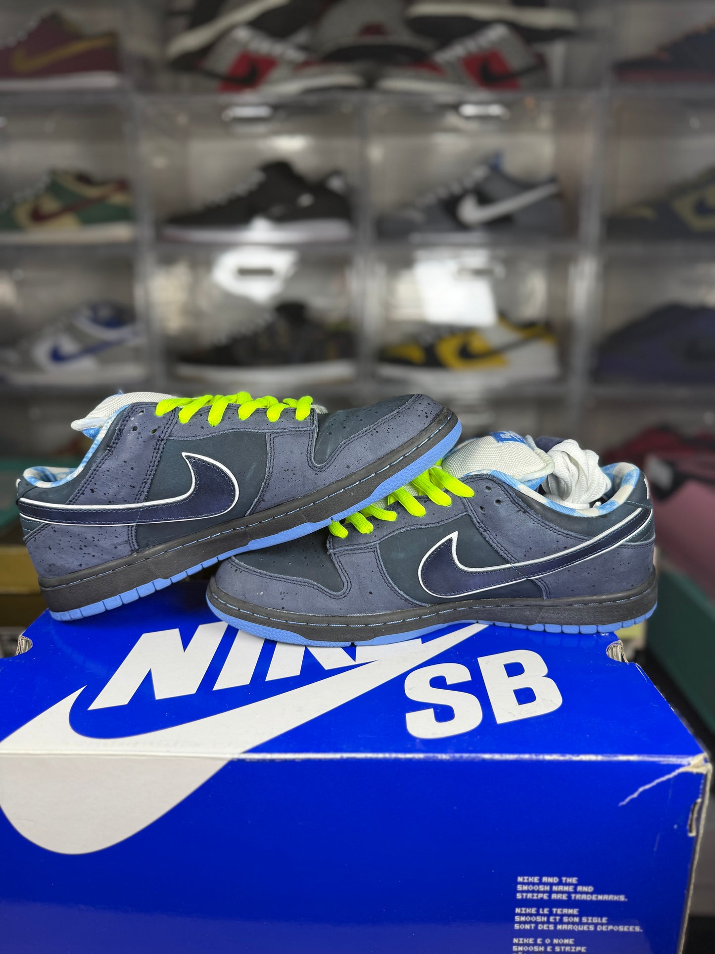 Nike dunk sb blue lobster sz 11