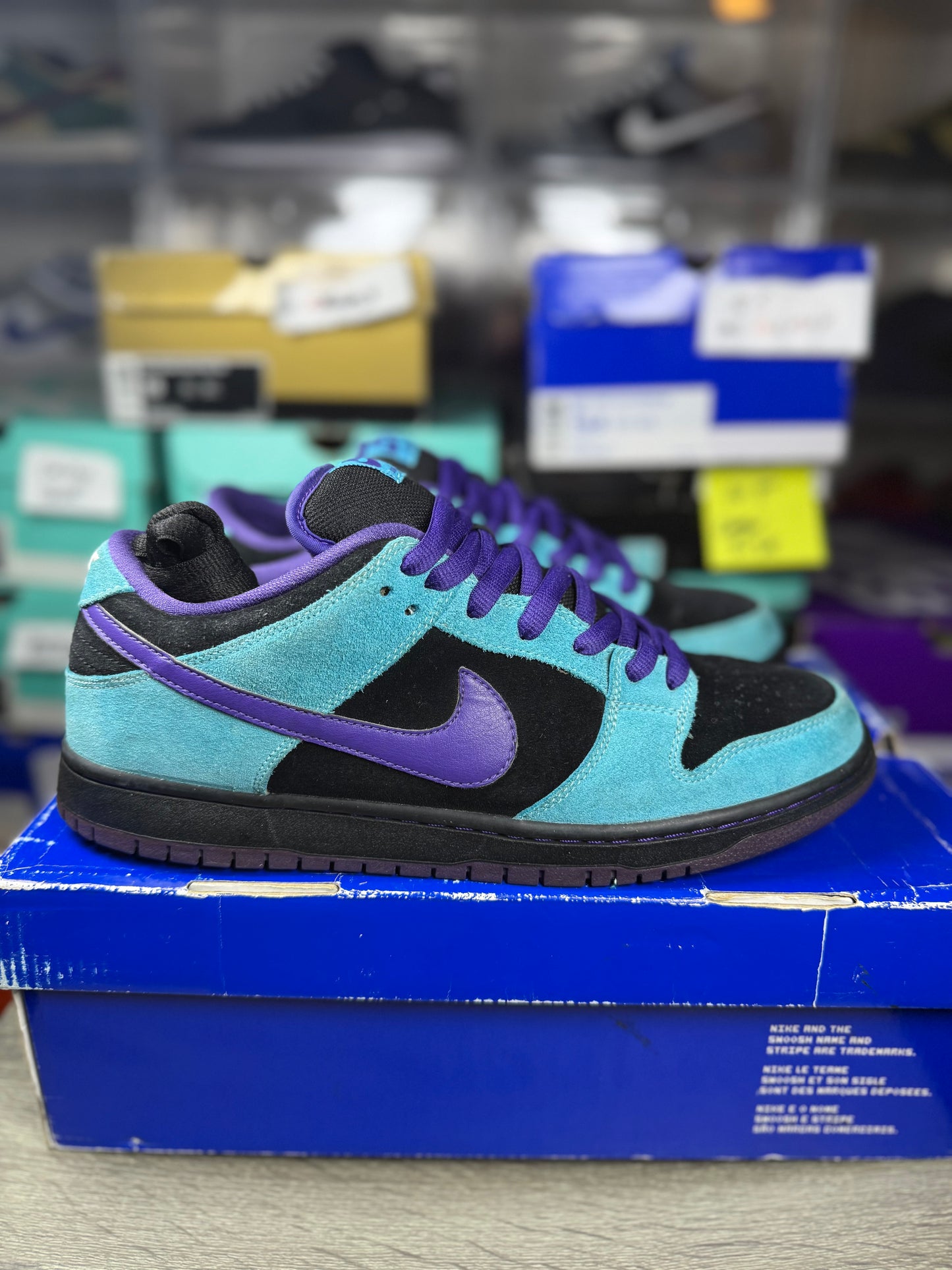 Nike dunk sb Skeletor sz 11