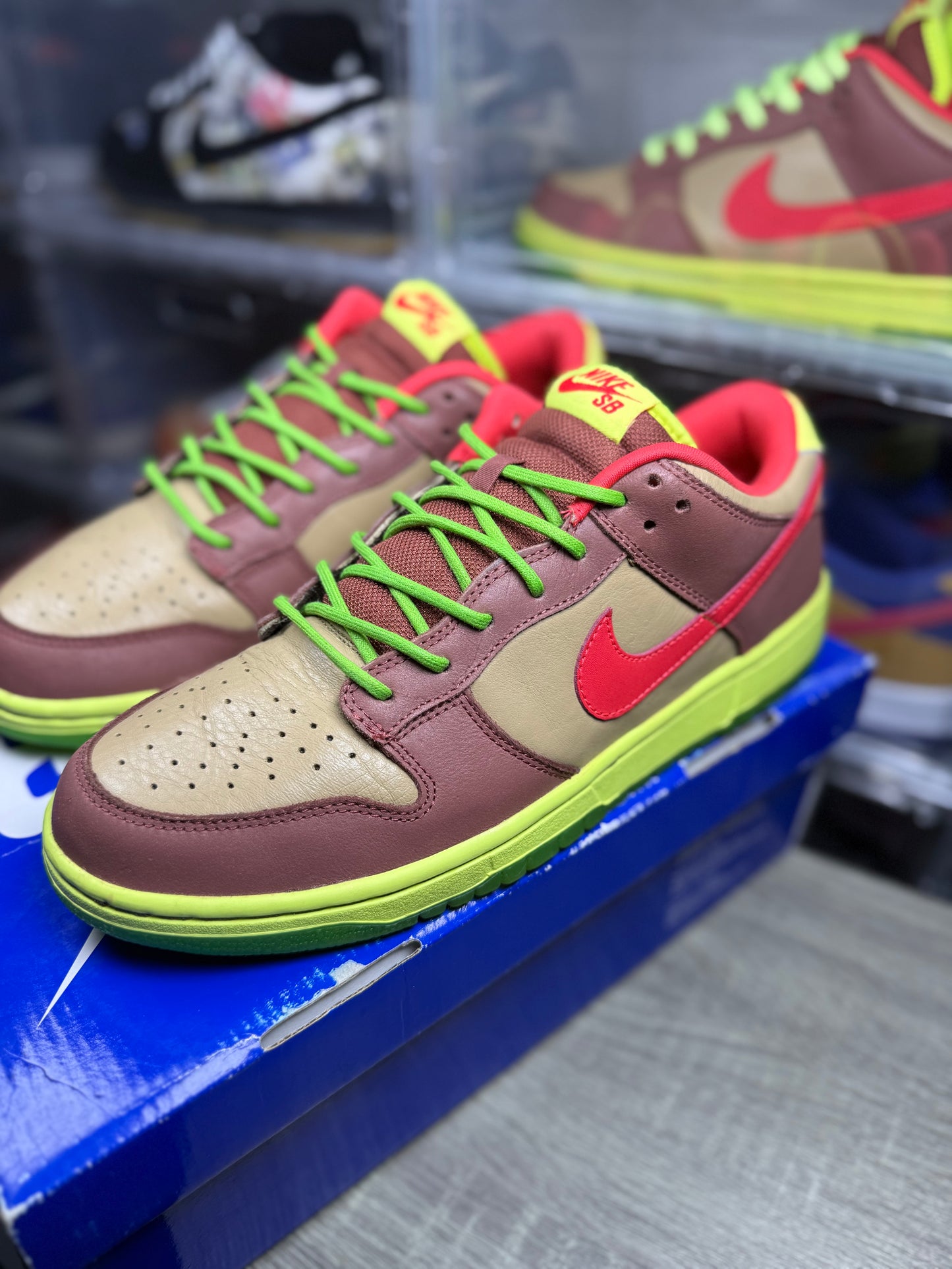 Size 10.5 - Nike Dunk Low Pro SB Toxic Sea Robin