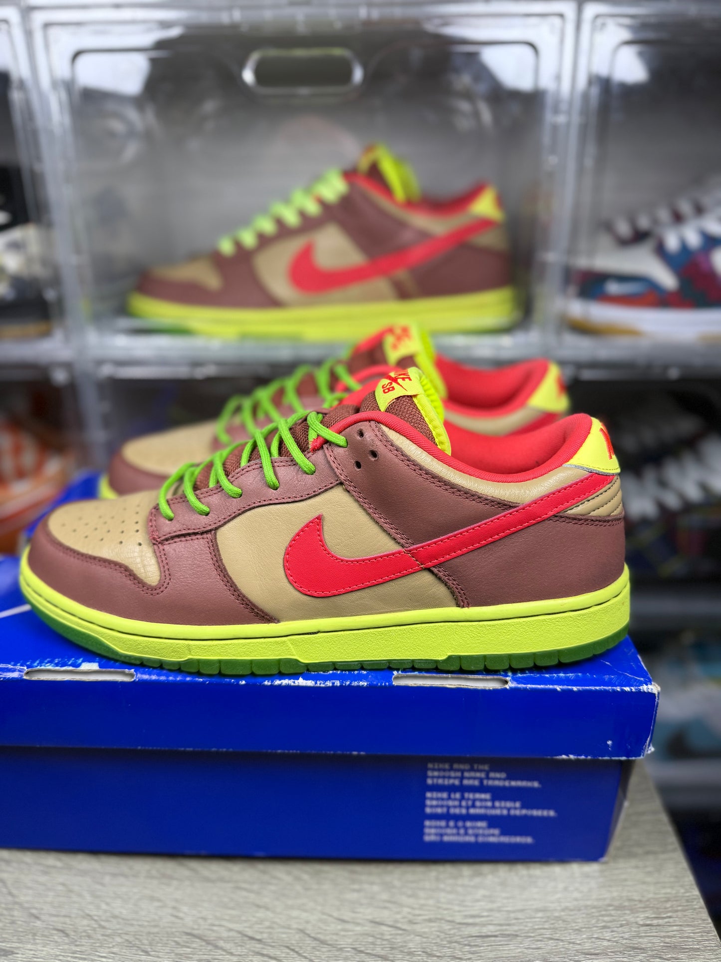 Size 10.5 - Nike Dunk Low Pro SB Toxic Sea Robin