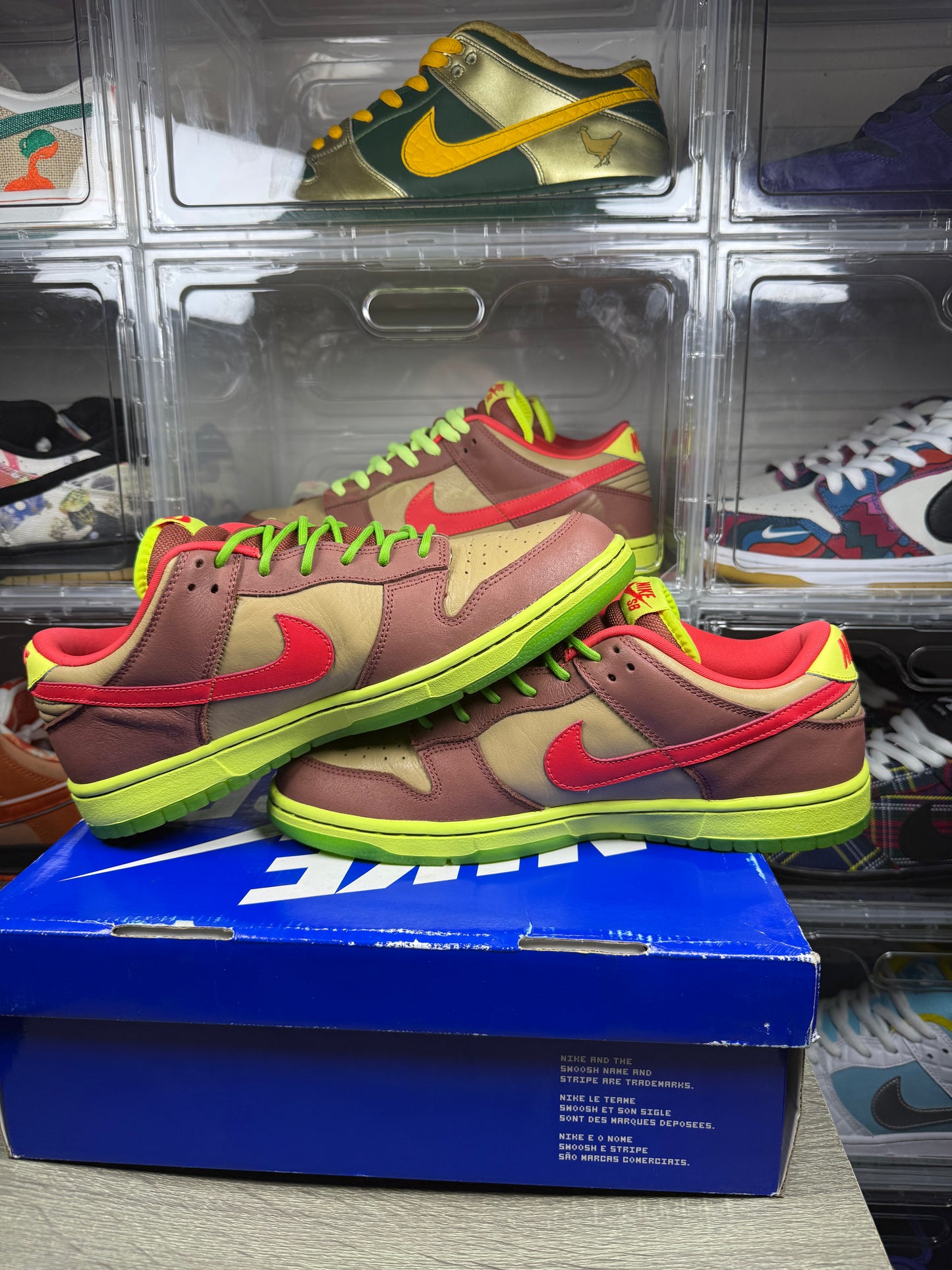 Size 10.5 - Nike Dunk Low Pro SB Toxic Sea Robin