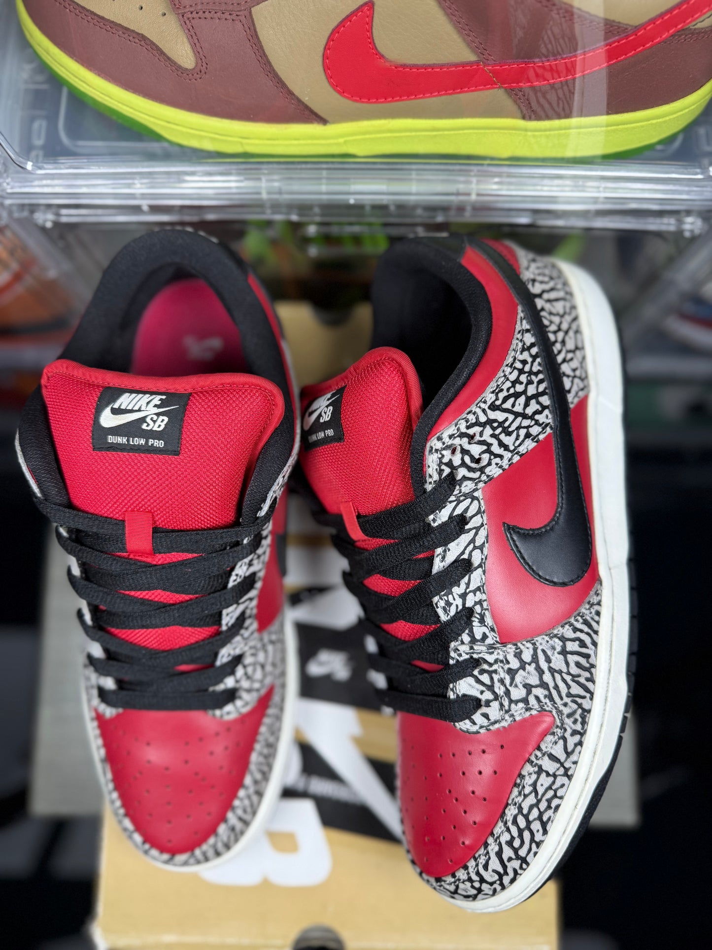 Size 10.5 - Nike Dunk Low Premium SB Supreme Red Cement