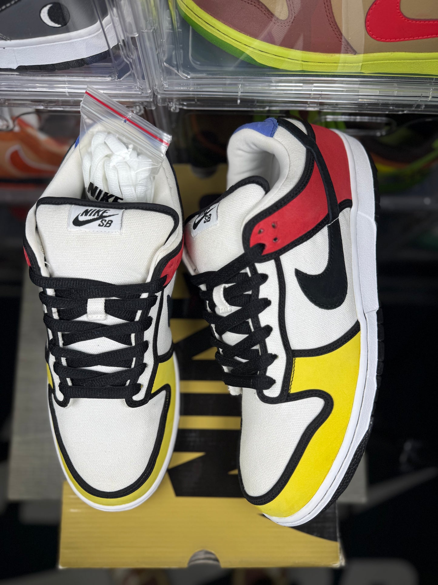 Size 12 - Nike Dunk Low Pro SB Piet Mondrian