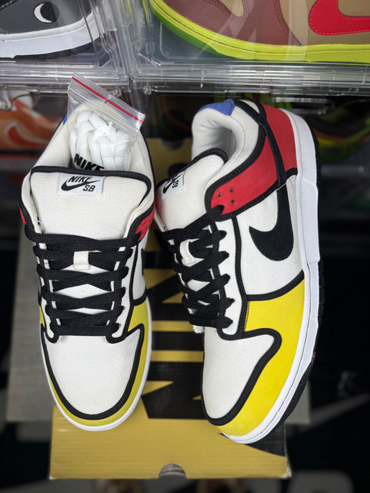 Size 12 - Nike Dunk Low Pro SB Piet Mondrian