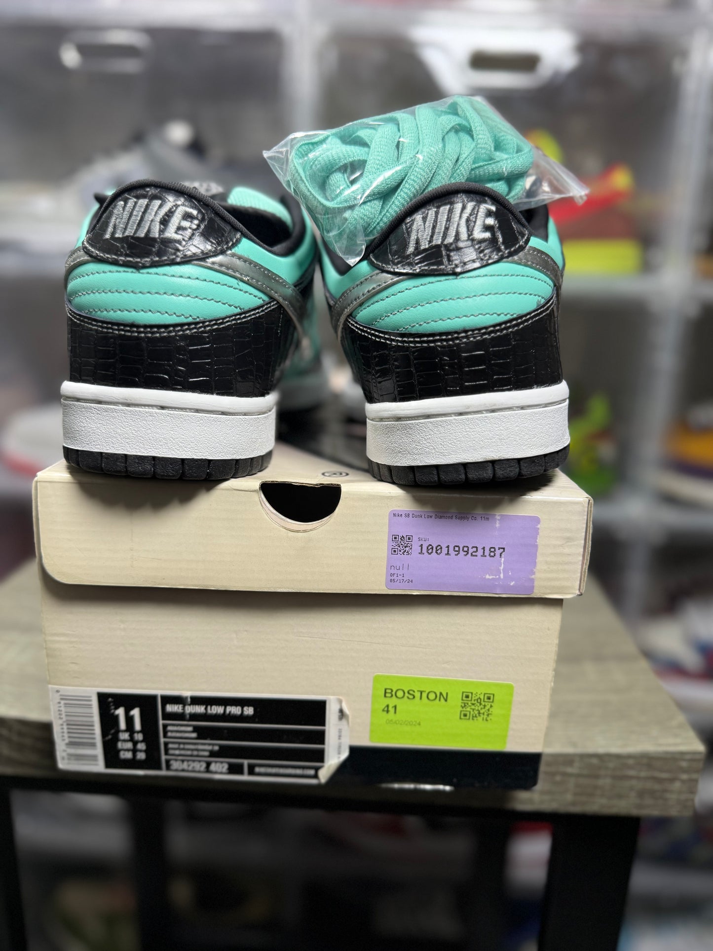Size 11 - Nike Dunk Low Pro SB Diamond Supply Co. Tiffany