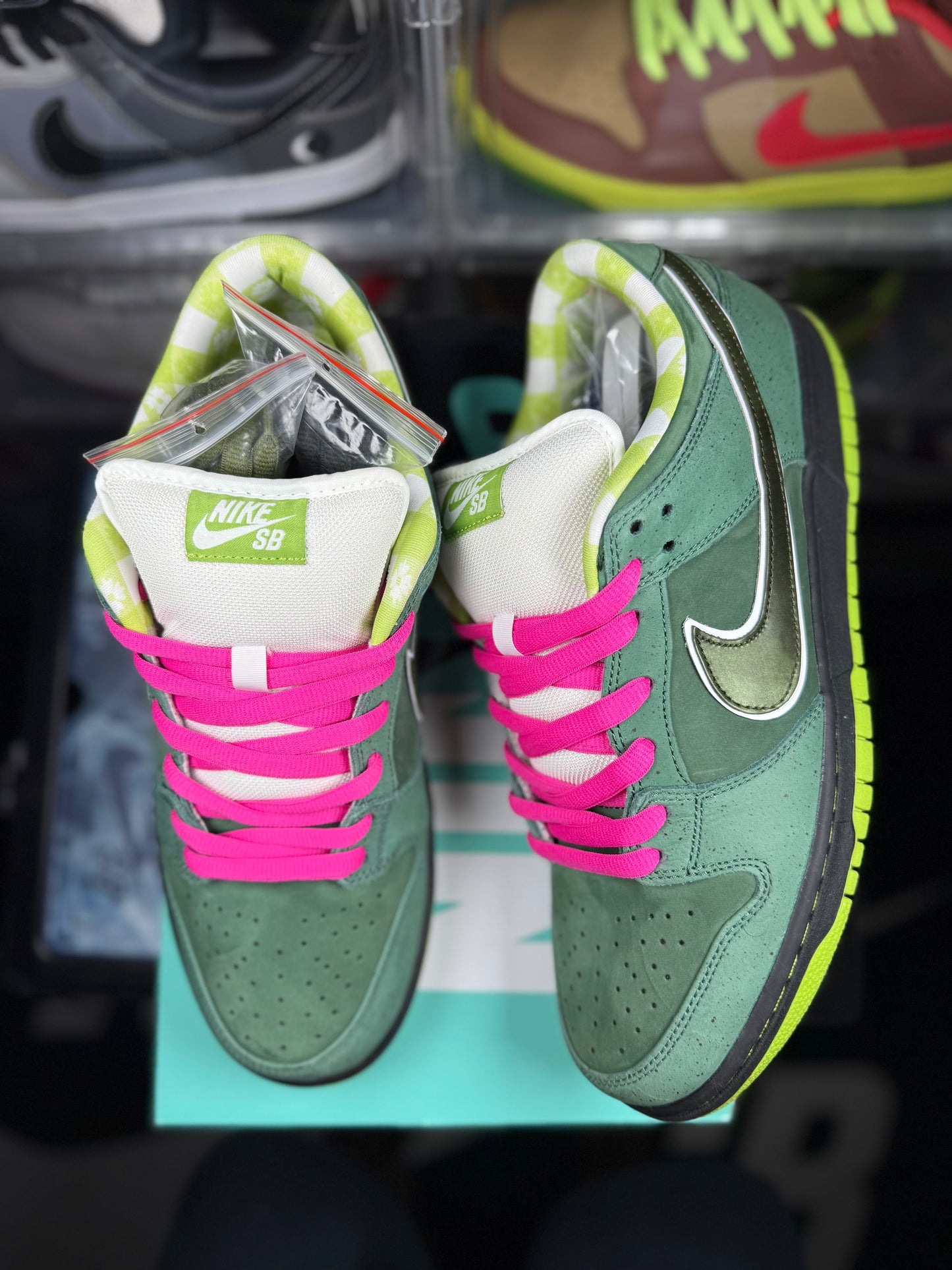 Size 11 - Nike Dunk Low SB Concepts Green Lobster Special Box