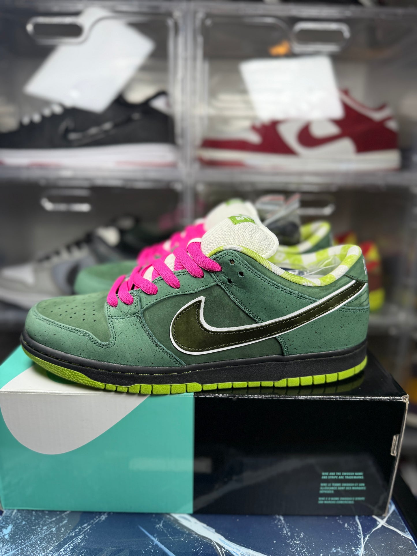 Size 11 - Nike Dunk Low SB Concepts Green Lobster Special Box