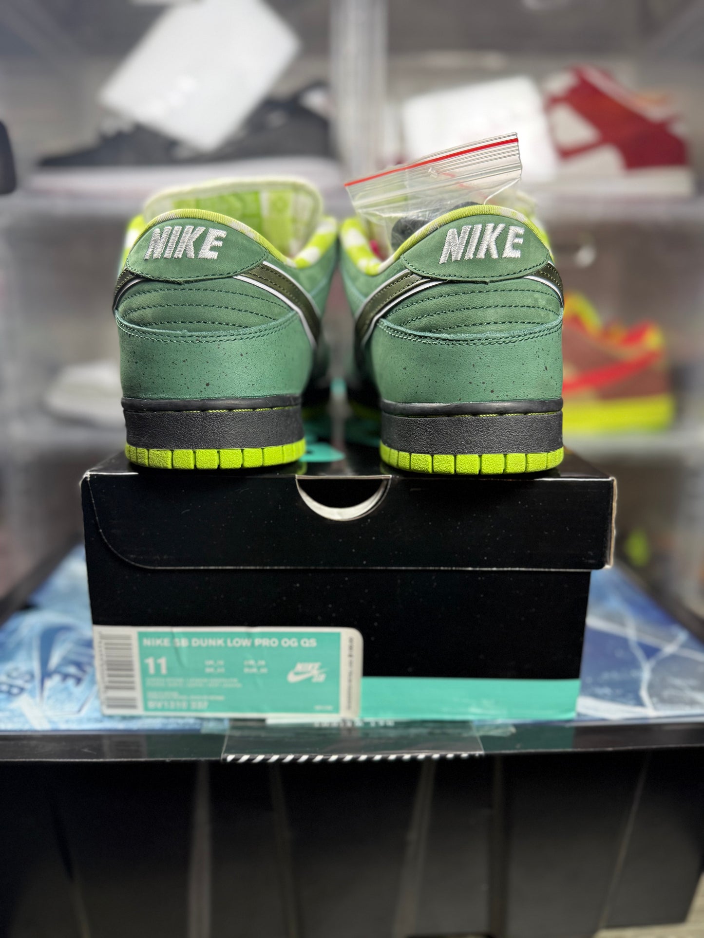 Size 11 - Nike Dunk Low SB Concepts Green Lobster Special Box