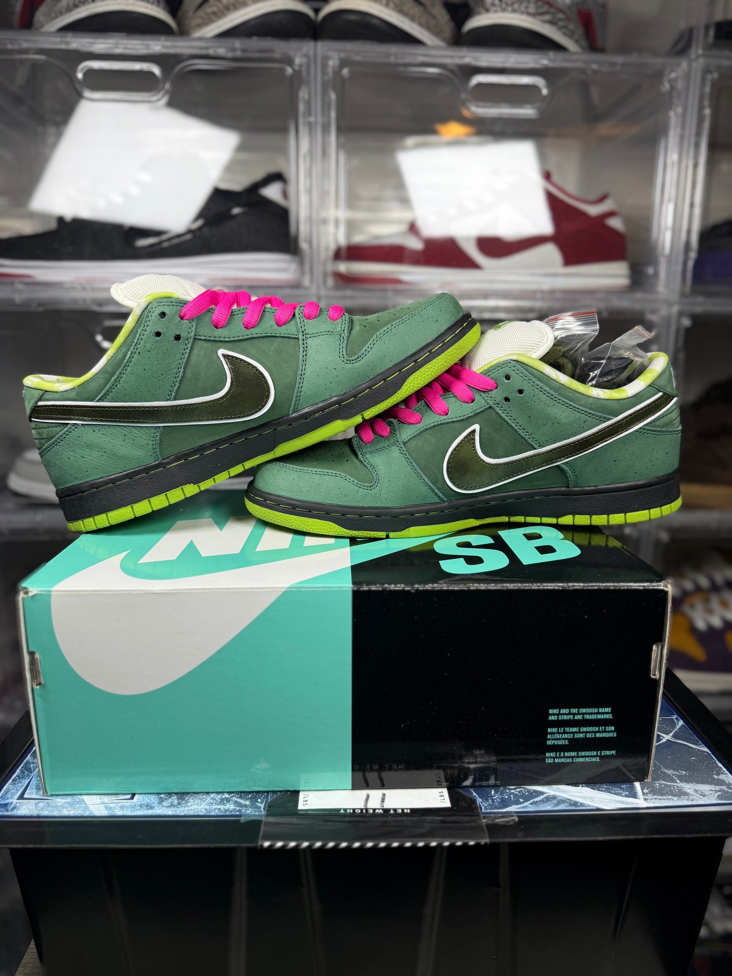 Size 11 - Nike Dunk Low SB Concepts Green Lobster Special Box