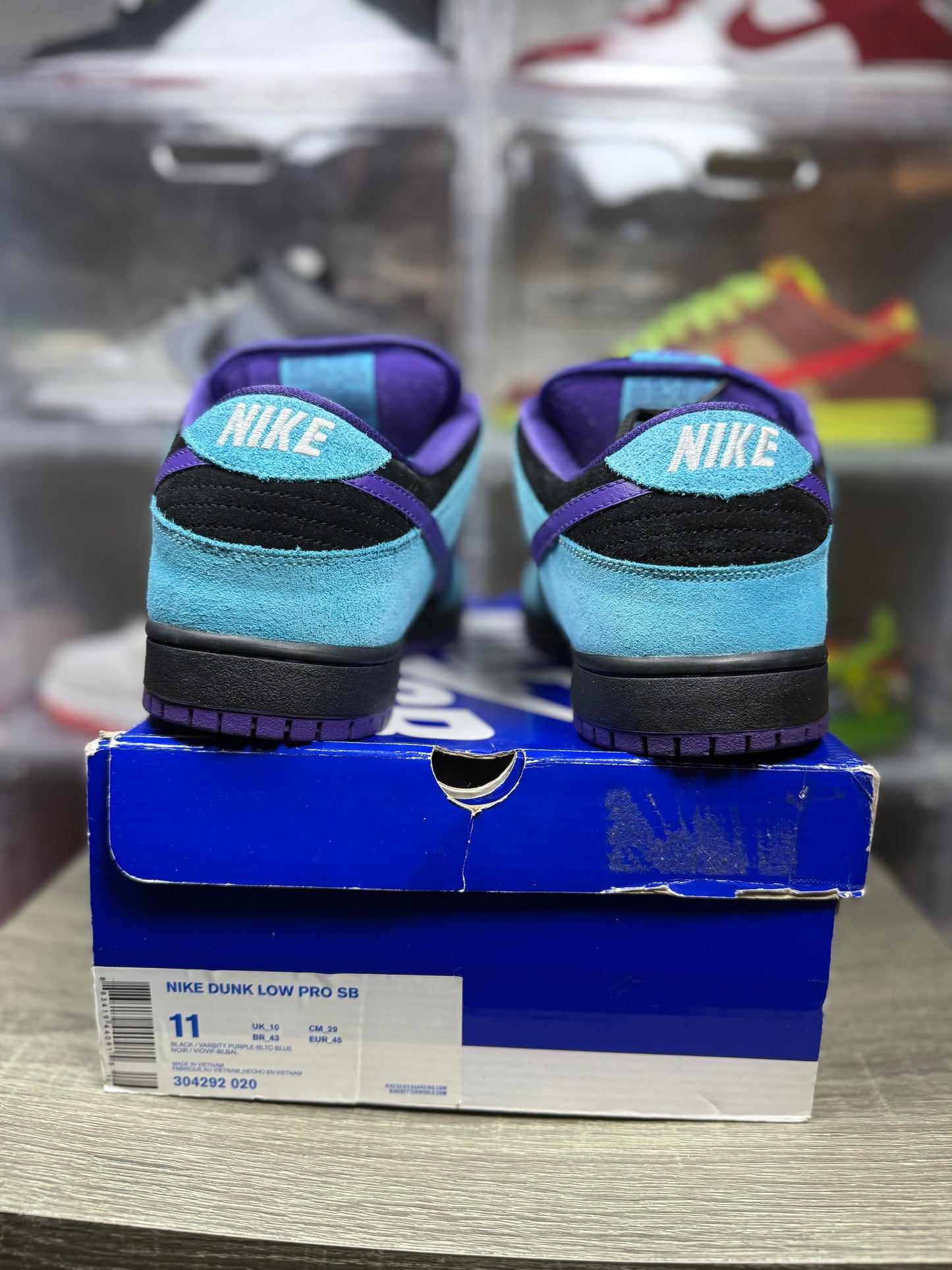 Size 11 - Nike Dunk Low Pro SB Skeletor